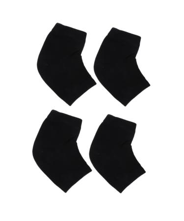 Beavorty 2 Pairs Women s Socks Heel Moisture Socks Silicone Silk Socks moisturizing Heel Sleeve Womens Socks moisturising Heel Sock Socks for Women Ankle Men and Women Lotion Anti-Crack