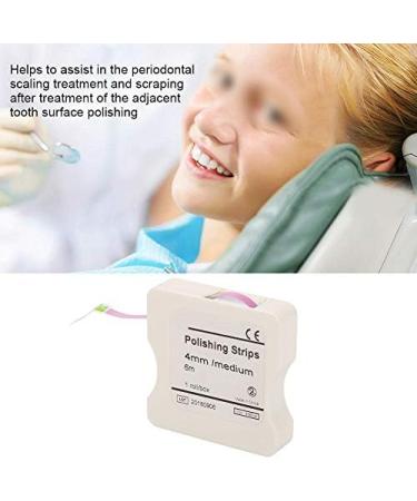 1 Roll 4mm Dental Polishing Strip - Resin Teeth Whitening Tool for Interdental Grinding & Sanding (Pink) - International Shipping Available - Buy Online on GoSupps.com