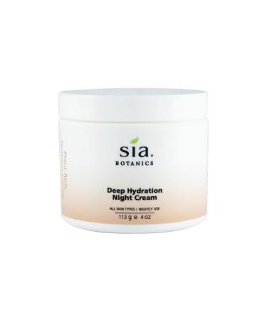 Deep Hydration Night Face Cream | 118ml Moisturizer with Jojoba & Vitamin E | Natural Botanical Skincare for Women - International Shipping Available - Buy Online on GoSupps.com