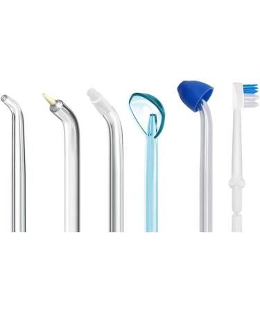 Jerilla 9pcs Oral Irrigator Nozzle Set - Compatible with Waterpik Water Flossers - Replacement Jet Tips Kit for WP-100/WP-250/WP-300/WP-450/WP-560/WP-660/WP-811/WP-900 - Includes Toothbrush - Flycat FC168/FC188 - Buy Online on GoSupps.com