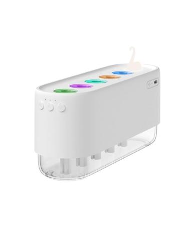 Colorful Humidifier Ultra-Quiet Cool Mist Humidifiers Essential Oil Diffuser 600ml Large Capacity Essential Oil Diffuser Humidifier Ideal for Bedroom & Baby