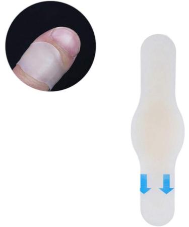 Buy Silicone Tape Bandages - 10pcs Hydrocolloid Pads for Foot Toe & Heel Protection - Size 2 Heel Protectors 6.5x2cm | International Shipping Available - Buy Online on GoSupps.com