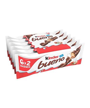 Kinder Bueno 6 x 2 Bars 258 g (Pack of 3)