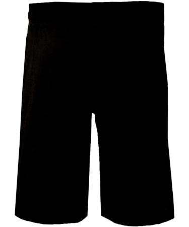 Alalaso Men's Summer Cargo Shorts - Straight Solid Design with Drawstring Waist, Pockets for Camping, Travel, Fishing - Black, Size Medium - Buy Online on GoSupps.com