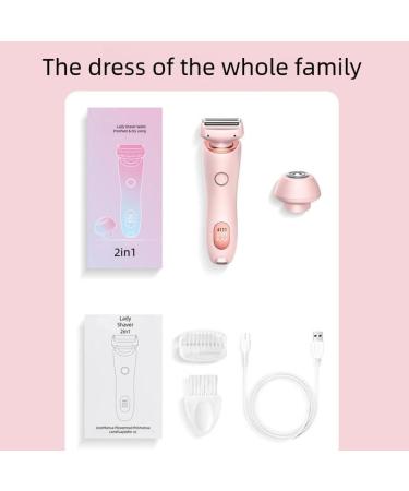 The Glide Pro 3.0 Razor Dusk Razor for Women Dusk Glide Pro 3.0 Shaver DuskOfficial Waterproof Electric Razor Painless Hair Removal 2 in 1 Wet & Dry for Leg Arm Underarm Pubic Area (Pink) - Buy Online on GoSupps.com