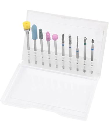 Nail Drill Heads Grinding Set Rotate Milling Cutter Manicure Pedicure Portable Tools for Exfoliating Grinding Polishing Nail Removing(C) - Buy Online on GoSupps.com