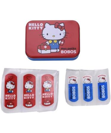 Hello Kitty Children's Metal Storage Box - 24 Plaster Design | Perfect for Backpack | Cute & Unique Gift - Buy Online on GoSupps.com