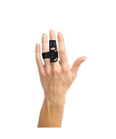 Adjustable Finger Splint & Support - Elastic Compression Sleeves for Joint Pain Relief - Sport Finger Brace for Basketball Volleyball Tennis & Baseball - Size L - Buy Online on GoSupps.com