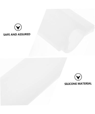 2pcs Handmade Soap Sandwich Silica Gel Silicone Tube Love White Whitex2pcs 32.1X5.3cmx2pcs - Buy Online on GoSupps.com