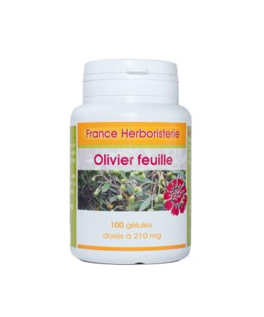 OLIVE SHEET CAPSULES 100 capsules with a dosage of 210 mg