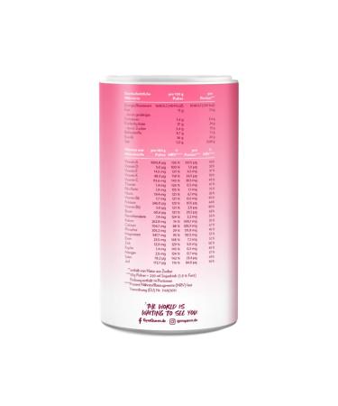 Gymqueen Slim Queen Weight Loss Shake 420g - Delicious Strawberry Flavor 250 kcal No Sugar Additives Ideal Meal Set with Essential Vitamins & Nutrients - Buy Online on GoSupps.com