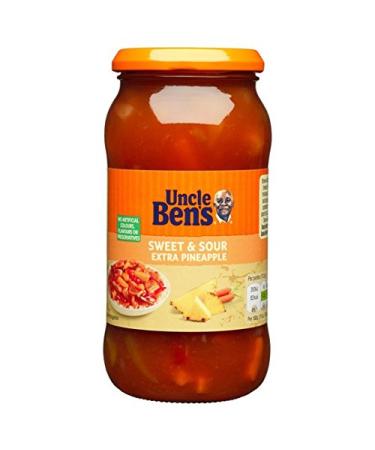 UNCLE BEN'S Uncle Ben's Sweet & Sour Extra Pineapple Sauce 450g