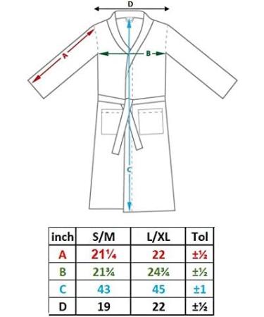 Sustainable Life: Turkish 100% Cotton Muslin Bathrobe | Soft, Absorbent, Garment Washed | Unisex S-M Navy Blue - Buy Online on GoSupps.com