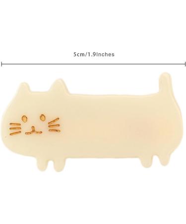 scicent Hair Clip 6 Pieces Women Hair Pins Fashion Sweet Cat Hair Glips Acetate Hair Barrettes for Girls No-Slip Hairpin Cute Hair Accessories for Fine Hair - 28610 - Buy Online on GoSupps.com