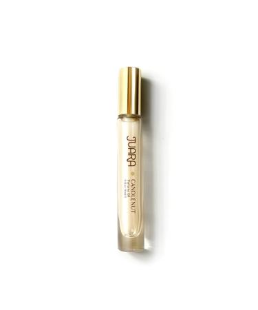 Juara - Candlenut Perfume Oil | Roll-on | Tropical Fragrance for Women | Natural Ingredients | Long Lasting Luxury | Alcohol-Free | Paraben & Sulfate Free | 0.34 oz (10mL) (Candlenut)