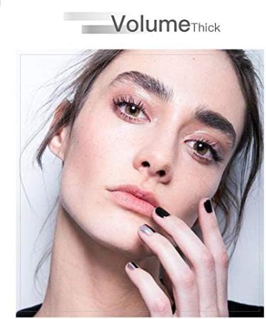 4D Volume Lengthening and Curling Mascara Removable with Warm Water Smudge-Proof 24-Hour Hold - Buy Online on GoSupps.com