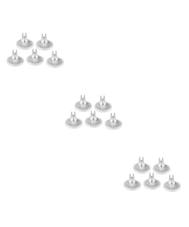 FOMIYES 15 Pairs Dressy for Women Metatarsal Pads Block Heels for Women Dressy Flip-Flop Toe Post Cushion Thong Sandal Toe Protectors Mules for Women Heels Women High Heels Foot Pinch Gel