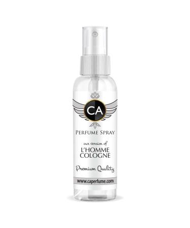 CA Perfume Impression of Yves S. Lauren L homme Cologne For Men Replica Version Fragrance Dupes Concentrated Long Lasting Eau de Parfum Spray Refillable Atomizer Bottle2 Fl Oz/60ml-X1