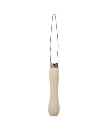Nupaque simple button tool button aid tool for older people dressing aids with ergonomic handle for the disabled and older people button hooks for wedding dresses White plastic