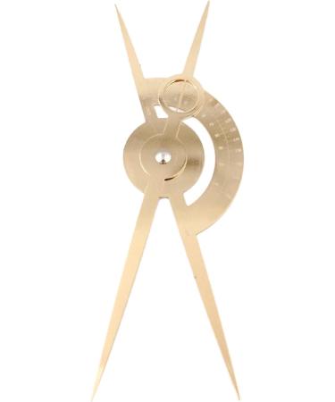 TOOYFUL Brake Caliper Professional Eyebrow Drawing Tool Removable Reusable Tag for Make Up Shaper DIY Symmetrical Tool - Gold - Buy Online on GoSupps.com