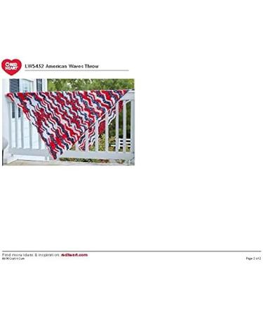 Red Heart Super Saver Yarn (4-Pack, 5oz Skeins) in Americana Colorway - Buy Online on GoSupps.com
