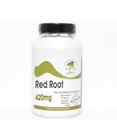 Red Root 420mg 100 Capsules - No Additives Naturetition Supplements