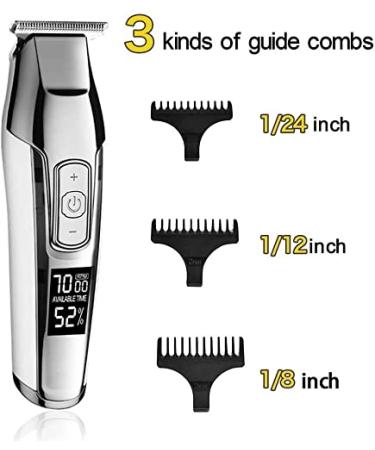 Professional Hair Clippers & Beard Trimmer for Men | Adjustable Speed LED Display Electric Razor - Perfect for Grooming & Styling - Buy Online on GoSupps.com