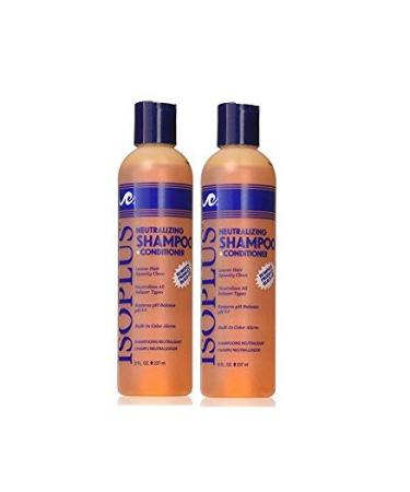 Isoplus Neutralizing Shampoo plus Conditioner 8 oz (Pack of 2)