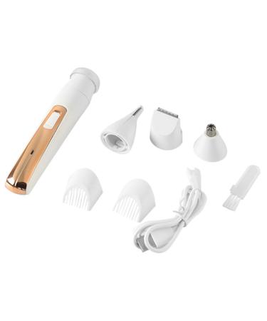 1 set of hair removal device women face epilator afeitadora para mujer small pocket insert for handbags eyebrow trimmer women doors white.