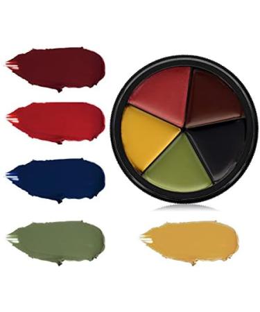 Mehron 5 Color Bruise Wheel for Special Effects, Movies, Halloween - Buy Online on GoSupps.com