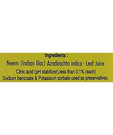 Basic Ayurveda Neem Leaf Juice 16.23 fl oz - Pure Neem Leaf Juice, 480ml (1 Pack) - Buy Online on GoSupps.com