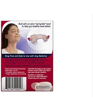 Breathe Right Nasal Strips Extra Strong 50% - 52ct (2 Boxes x26ct) - Improve Breathing and Sleep Quality - Buy Online on GoSupps.com