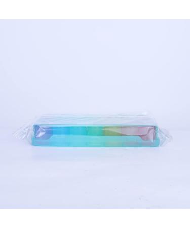 7-Day Pill Organizer with 4 Compartments - Large Portable Medication Box for Tablets | Removable Cyan Housing - Ideal for Daily Dosing - Buy Online on GoSupps.com