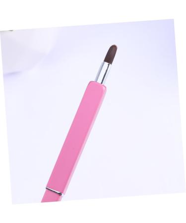 Makeup Brush Eyebrow Brush Lip Gloss Applicator Lip Gloss Brush Lipstick Mini medium Pink - Buy Online on GoSupps.com