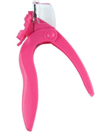 Acrylic Nail Clipper U Shaped False Nail Tip Cutter Stainless Steel Trimmer Scissors Rosy Nail Clippers Nail Care - Buy Online on GoSupps.com