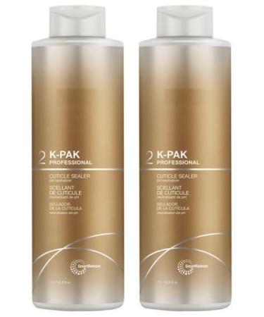 *KPAK* Cuticle Sealer 1L | 33.8 fl oz (Pack of 2)
