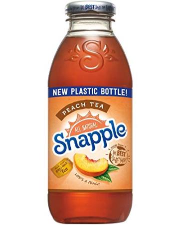 Snapple Peach 12 x 473 ML 5676 Milliliter Soft Drinks