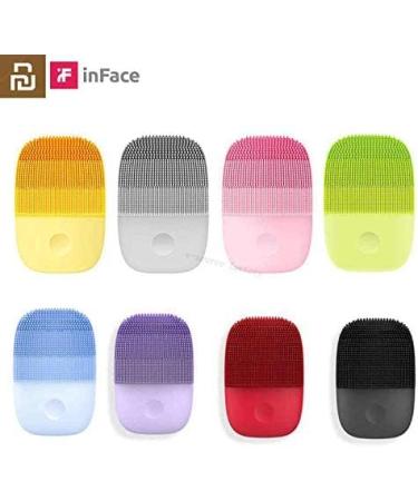 Inface Electric Sonic Facial Cleansing Brush Deep Cleaning Face Brush Upgrade Version Face Cleaning Tool (Red) - Buy Online on GoSupps.com