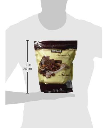 Kirkland Signature Milk Chocolate Almonds 1.5 Kilogram - Buy Online on GoSupps.com