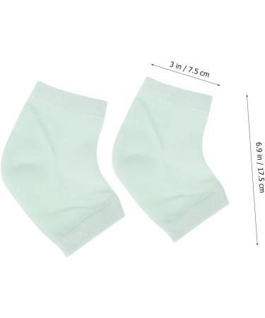 2 Pairs high Heel Socks moisturizing Socks Breathable Socks Heel Protector Socks Womens Socks Open Toe Socks Heel Anti-Crack Socks Ankle Socks Moisturizing Gel Socks Protection pad - Buy Online on GoSupps.com