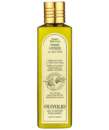Olivolio 97% Natural Facial Toner - For all skin types - With 100% organic olive oil - 250 ml