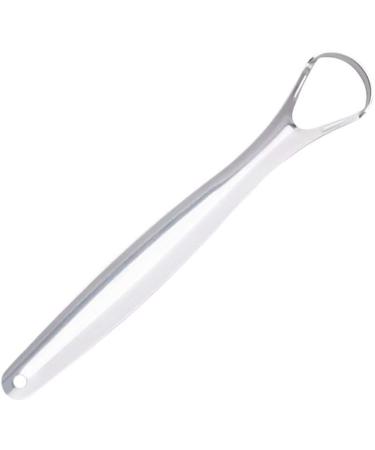 Stainless Steel Tongue Scraper - Effective Oral Care Tool for Fresh Breath | nbvmngjhjlkjluk - Buy Online on GoSupps.com