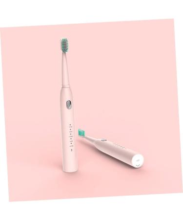 FRCOLOR Electric Vibration Toothbrush - 5 Speed USB Charging Pink | International Shipping Available - Buy Online on GoSupps.com