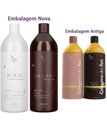 Brazilian Keratin Smoothing CollagenOPlastiae Hair Treatment and Care Mask 1L - Buy Online on GoSupps.com