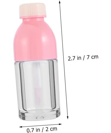 Homoyoyo Lot De 10 Bouteilles De Brillant L vres Vides Petit Format Transparent Flacons En Plastique Pour Gloss Portable Usage Voyage Et Maquillage Couleur Rose  - Buy Online on GoSupps.com