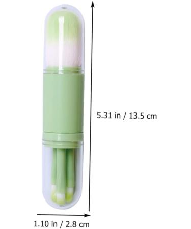 FOMIYES 4 Sets Telescopic Makeup Brush Tools Makeup Multifunctional Makeup Tool Multifunctional Blush Brush Lip Brush Eyeshadow Brush Dresser Tool Cosmetic Brush Plastic 4 in 1 - Buy Online on GoSupps.com