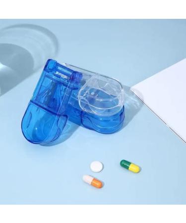 Pill Cutter and Splitter with Stainless Steel Blade - Accurate Medicine Splitter for Pills, Vitamins, Tablets - 1 Count - Buy Online on GoSupps.com