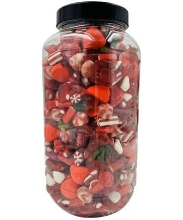 Simway Sweets Scarlet Mix 3kg Jar Red Sweets Mix Pick and Mix Sweets Gift Includes Gummy Jelly & Fizzy Sweets - Buy Online on GoSupps.com