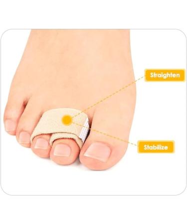 Chodofo Toe Separator Hallux & Hammer Toe Correction Strap - Rubber & Fabric Wraps - Buy Online on GoSupps.com