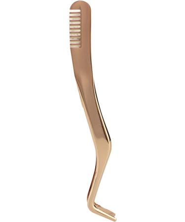 Premium Volume Eyelash Tweezers - Multifunctional Stainless Steel Tool for Applying False Lashes with Comb Design | International Shipping Available - Buy Online on GoSupps.com